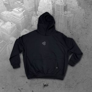 HOODIE PULSO - Negro, L